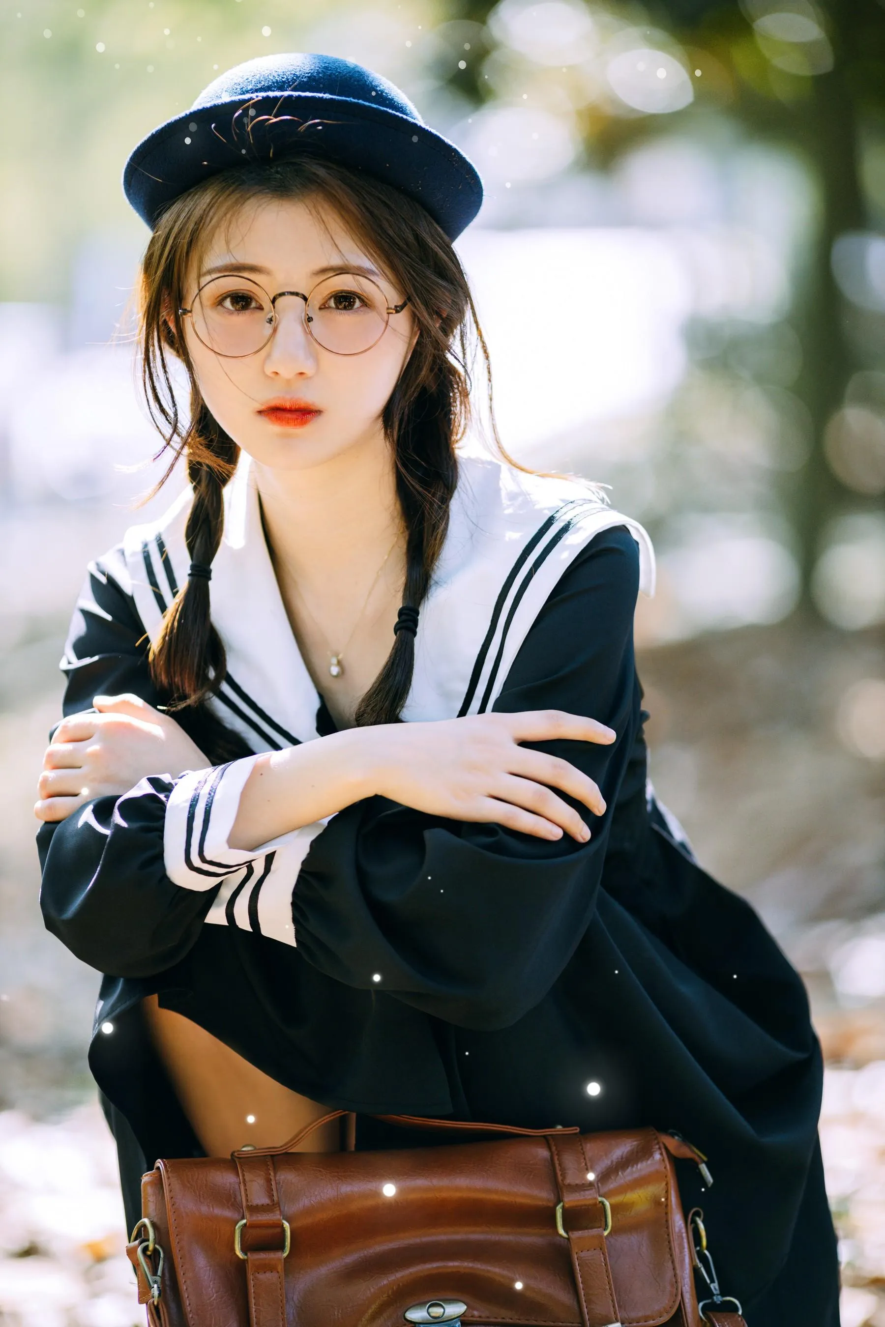 [YITUYU艺图语]2021.11.22 JK女孩 黎美汐 [39P]插图1